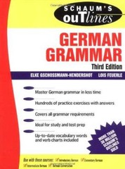 Schaum’s Outline of German Grammar – Paperback – GOOD