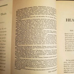 More Heart Throbs In Prose and Verse Volume II, Edited By Joe Mitchell Chapple