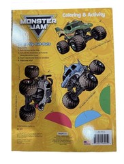 🟢 MONSTER JAM 🟢 ●CRUSH IT!● Monster Truck Coloring & Activity Book.