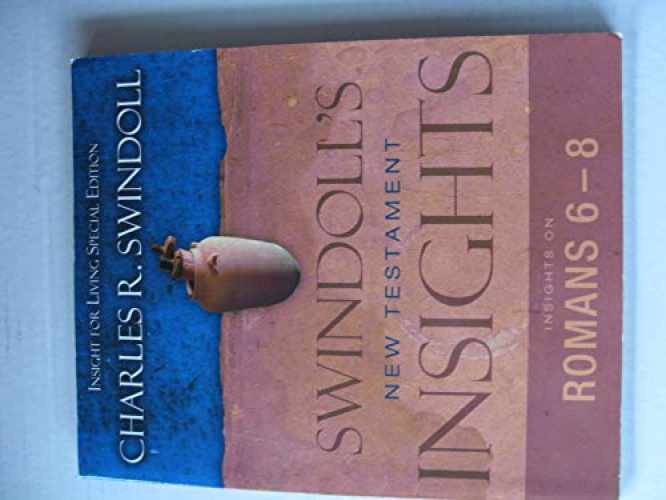 Swindoll’s New Testament – Paperback, by Charles R. Swindoll – Very Good