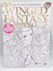New Colouring Heaven Winged Fantasy Special 40 New Exclusive Designs Color Pages