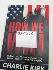 How We Win Charlie Kirk 2022 Political Conservative Turning Point USA Book
