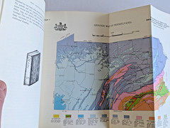 Fossil Collecting in Pennsylvania by Donald M. Hoskins 4th Printing 1976 w/ Map
