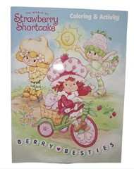 ❤️ THE WORLD Of ●STRAWBERRY SHORTCAKE● 🍓•BERRY BESTIES Coloring/Activity Book.