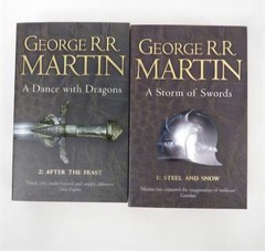George R.R. Martin A Song of Ice and Fire 7 Book Box Set Never Read Like New