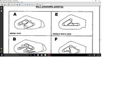 Bolens 1050 tractor service parts n owners manual library