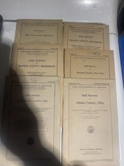 29 Soil Survey Booklet From The 1920S 30S And 40S All Have Maps..