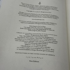 Erin Morgenstern The Starless Sea 1st Edition 1st Printing