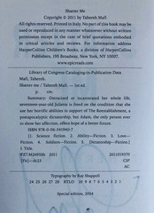 SIGNED Shatter Me Tahereh Mafi COLLECTOR’S DELUXE LIMITED EDITION HC ~ Stenciled
