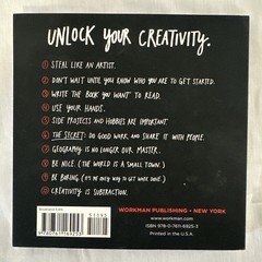 Steal Like an Artist by Austin Kleon Creativity Inspiration Paperback