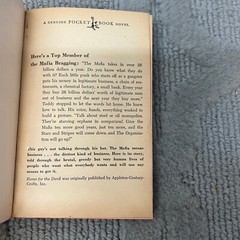 Horns For The Devil Mystery Paperback Book by Louis Malley Pocket Books 1952