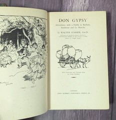 Don Gypsy – Adventures with a Fiddle – by Walter Starkie – 1936 first edition