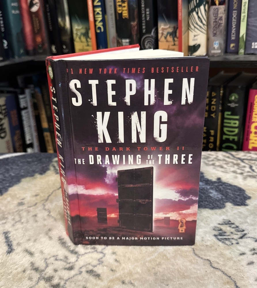 Drawing of the Three by Stephen King (Hardcover) Turtleback, VG+, Dark Tower #2