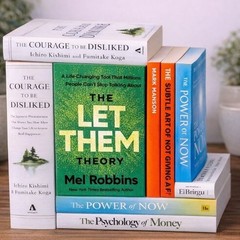 Best Books The Let Them Theory/Sustain Me/Self Heal By Design/Money Psychology/