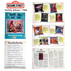Sesame Street Family Album – 20 Years and Still Counting – 1989 Photo Book