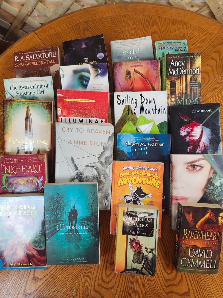Lot 40 Mixed Vintage Paperback Books Various Genres And Authors