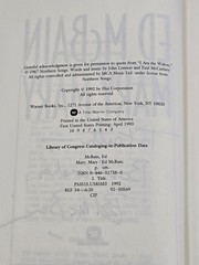 Mary, Mary by Ed McBain – SIGNED AUTOGRAPHED 1993 Hardcover