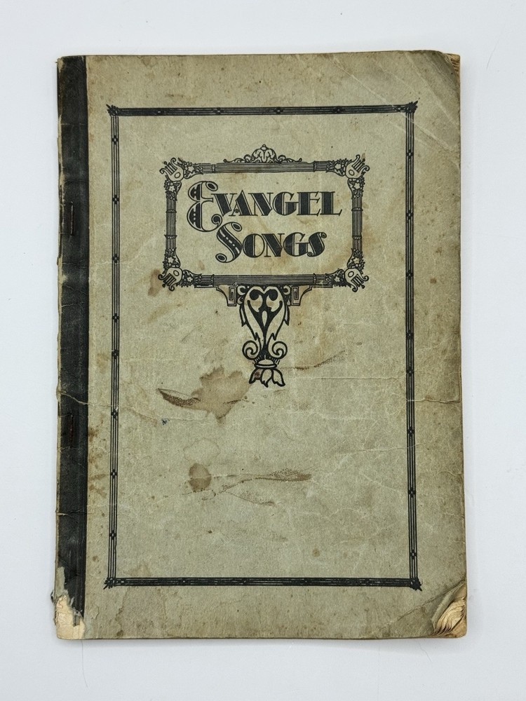 VTG 1931 Evangel Songs Gospel Hymnal Song Book Springfield MO Revival Music