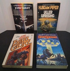 VTG Mixed Book Lot of 30 Fantasy Sci-fi: ACE Del Rey DAW Tor Publications *Good*