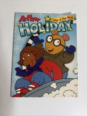 Arthur Holiday Color Fun Book – Paperback 30 pages