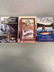 Fly Fishing Trout Fisherman’s Books Lot of 3 (See photos for titles)