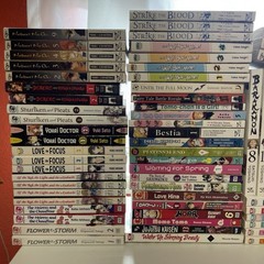 MANGA & ANIME DVD bundle – english – Lot Of 65