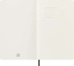 Moleskine Classic Notebook, Soft Cover, Large (5″ x 8.25″) Plain/Blank, Black…