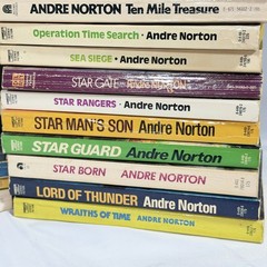 Lot of 60+ Andre Norton science fiction & fantasy Vtg paperbacks Sci-fi Ace SFF