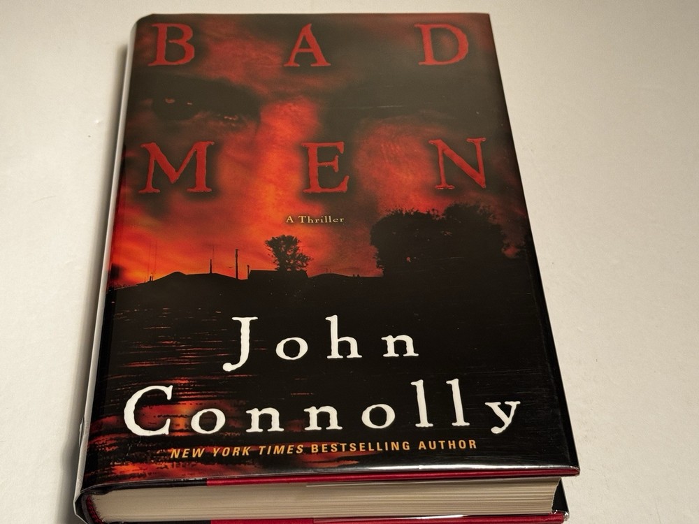 JOHN CONNOLLY signed & dated BAD MEN 2004 HC DJ 1st Edition Mylar EX+