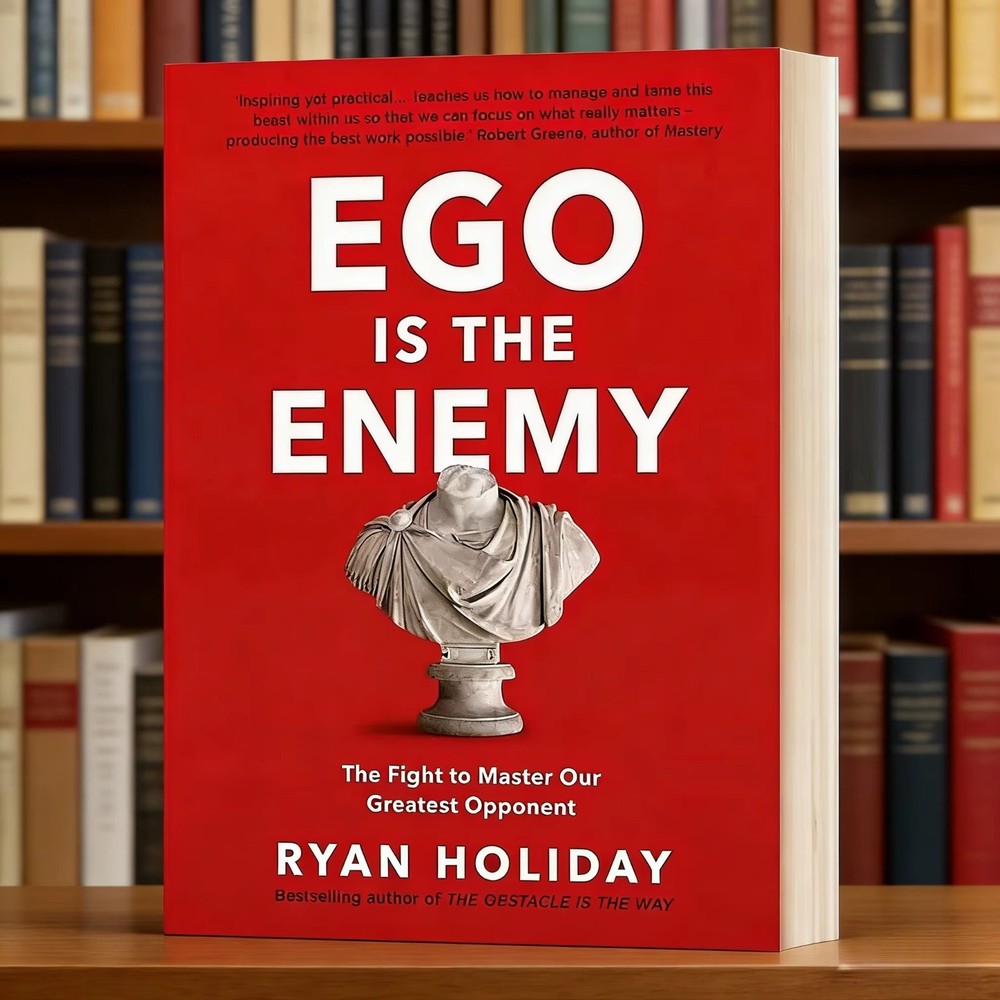 EGO IS THE ENEMY By Ryan Holiday Paperback Novel Book
