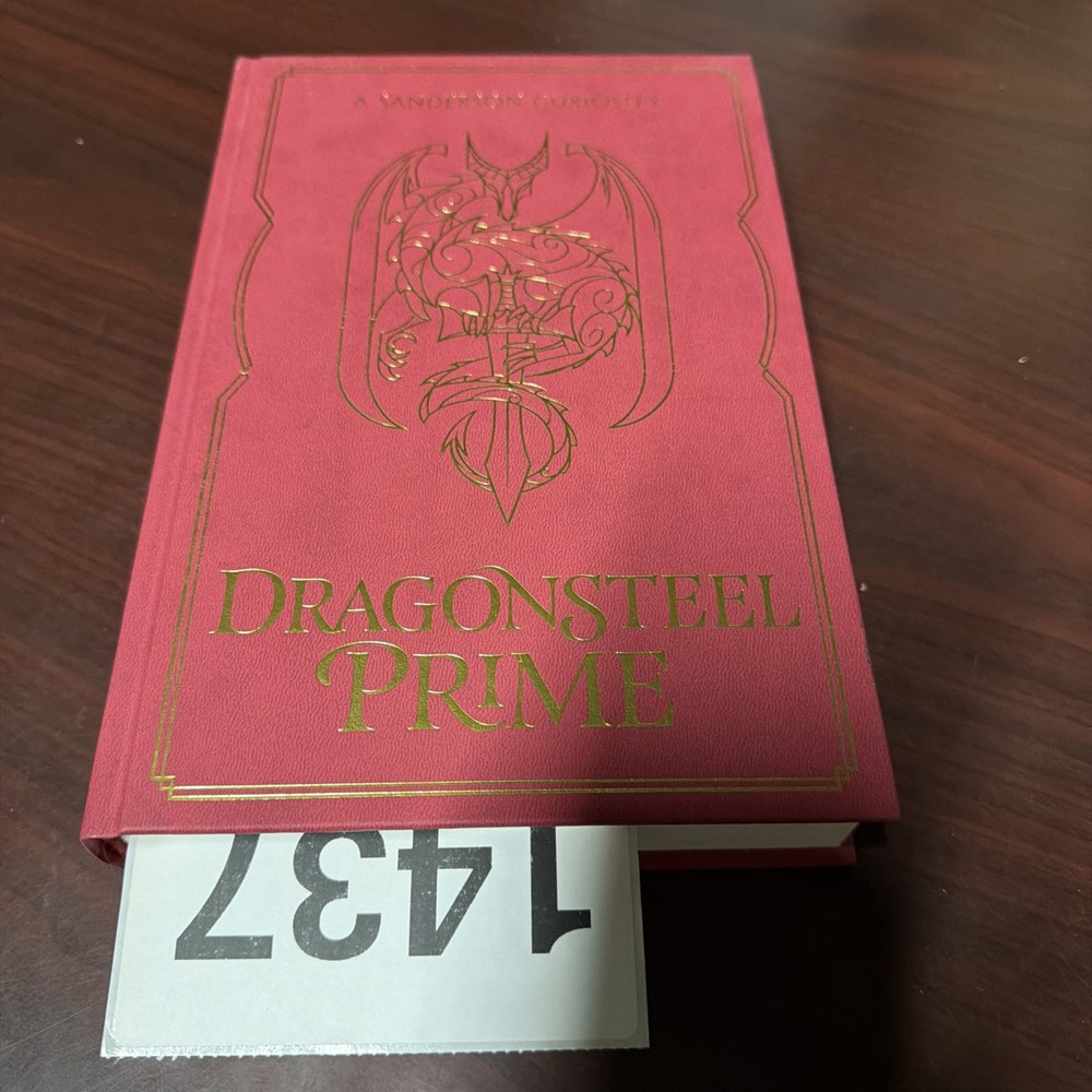 Dragonsteel Prime by Brandon Sanderson – Leatherbound Like New 1st Ed 1st Print