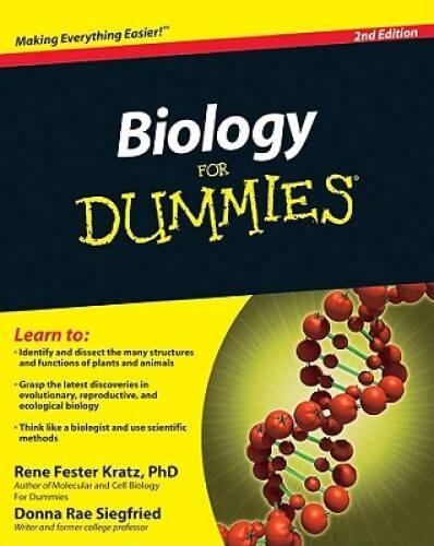 Biology for Dummies – Paperback By RenÃ© Fester Kratz – ACCEPTABLE