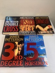 James Patterson Hardcover mixed series – VERY NICE!! Best sellers NY lot of 5