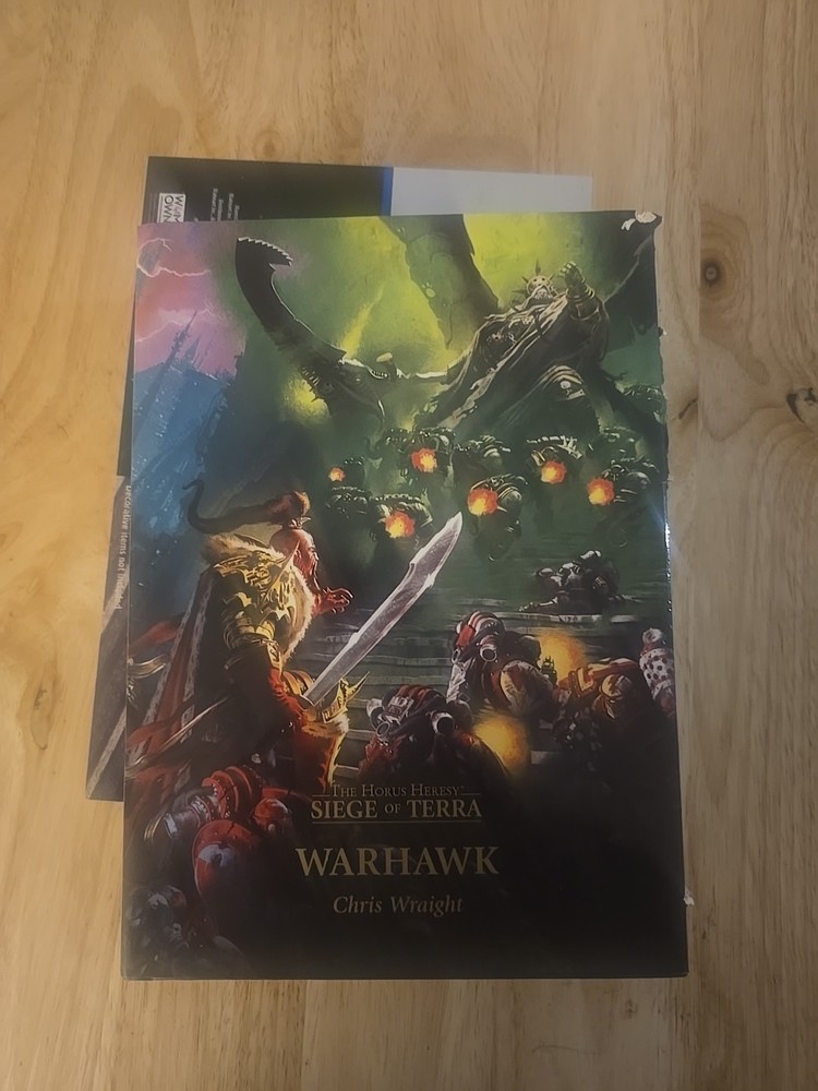 Siege of Terra Warhawk Chris Wraight Hardcover Horus Heresy Warhammer 40k