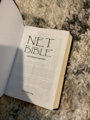 NET Bible Reader’s Edition Black Premium Bonded Leather Bible.org 2006