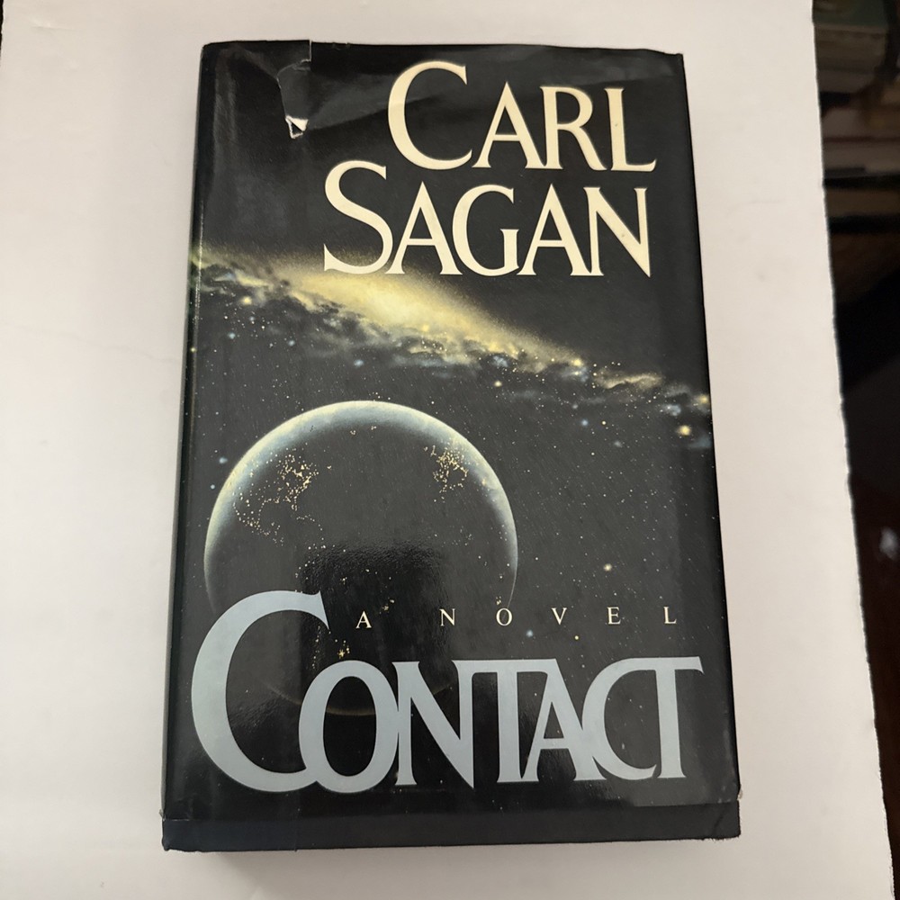 1965 Contact by Carl Sagan ~ 1st Edition 1st Printing ~ HCDJ