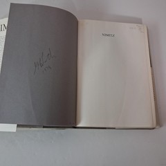 Vintage Nimitz E. B. Potter Hardcover Blue Naval Institute Press 1976 Naval Bio
