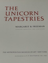The Unicorn Tapestries by Margaret B. Freeman Hardcover Table Book Large