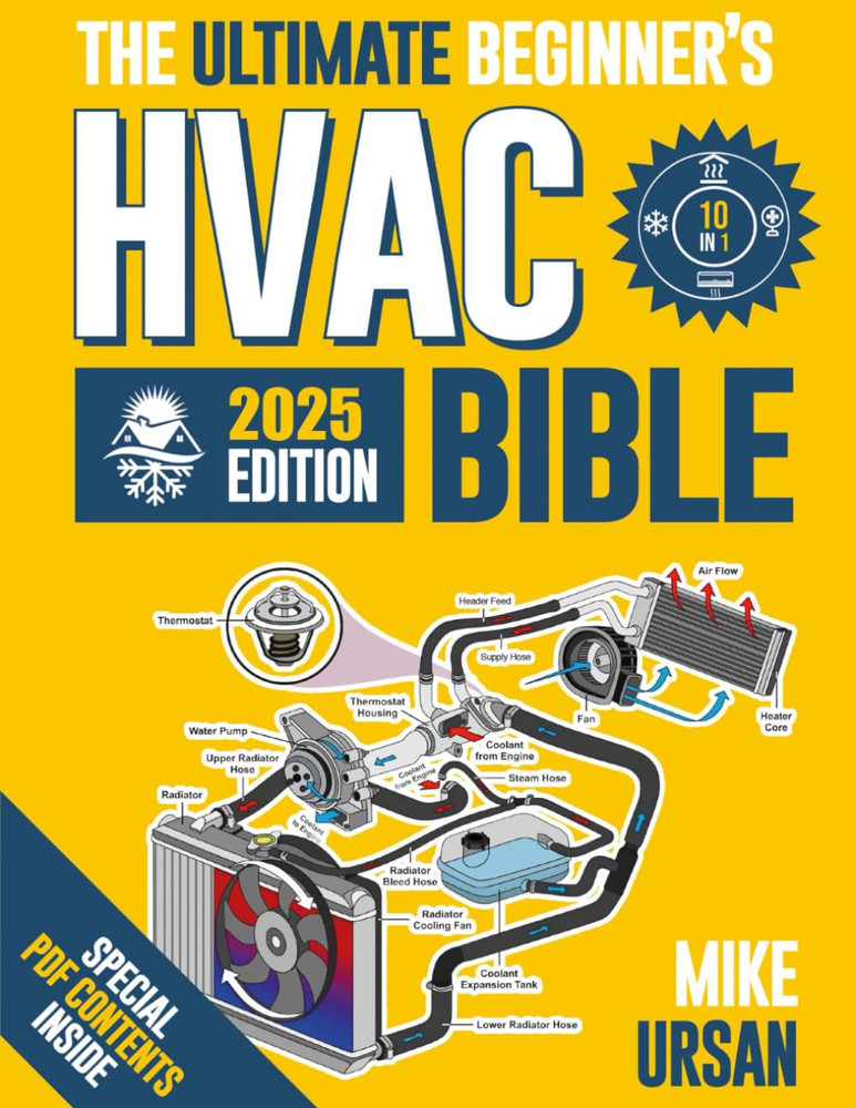 HVAC BIBLE [10 in 1] The Ultimate Beginner’s Guide: Mastering Residential & Comm