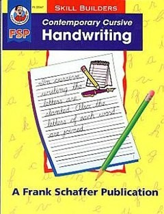 CONTEMPORARY CURSIVE HANDWRITING SKILL BUILDER By School Specialty Publishing VG