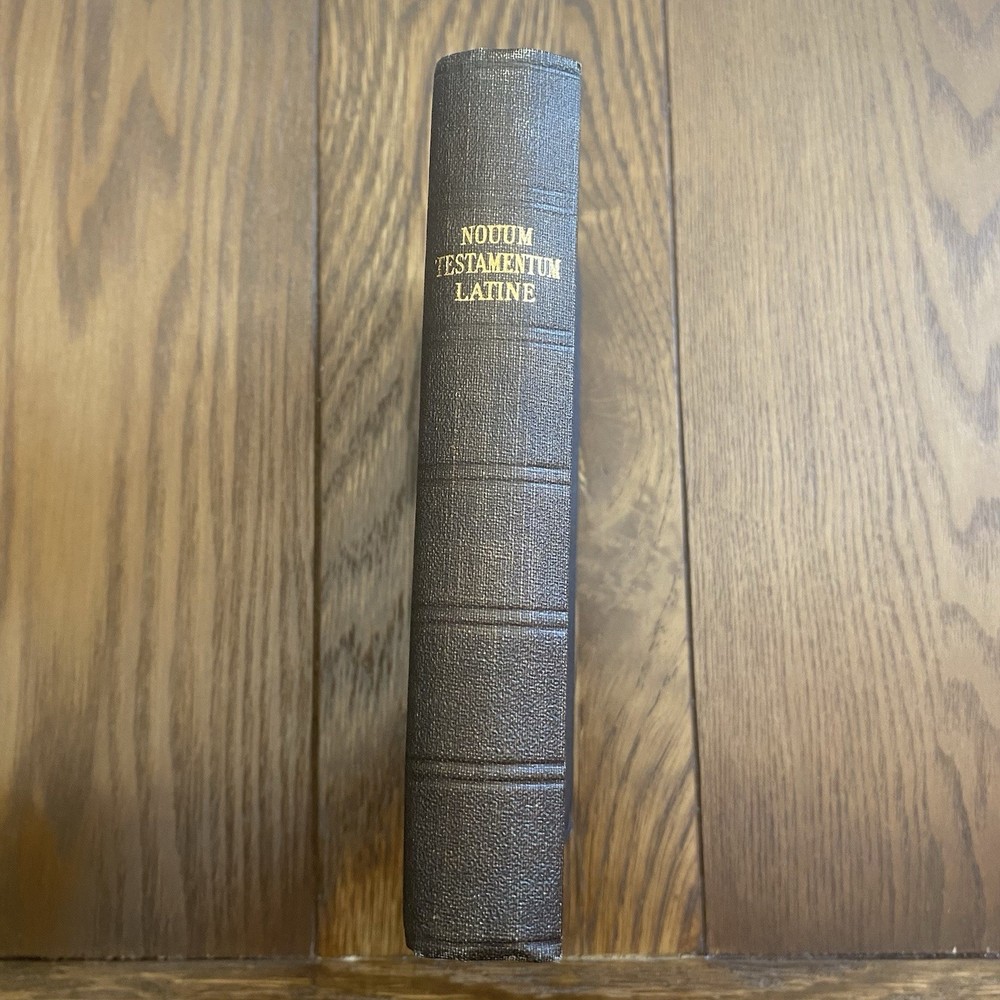 1911 Nouum Testamentum Latine New Testatment Oxford Ed Latin Language Pocket