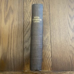 1911 Nouum Testamentum Latine New Testatment Oxford Ed Latin Language Pocket