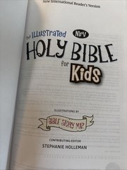 NIrV, The Illustrated Holy Bible for Kids, Hardcover, Full Color, Comfort – GOOD