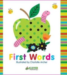 First Words (Clever Colorful Concepts) – Board book By Ackland, Nick – GOOD