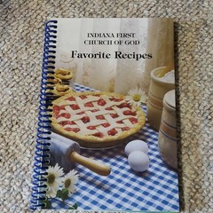 Favorite Recipes Indiana First Church of God Spiral Cookbook Morris Press 2020