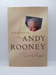 Andy Rooney Autograph CBS 60 Minutes Host Signed Book „Sincerely, Andy Rooney”