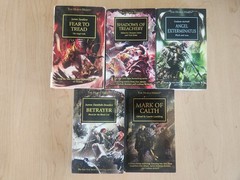 Horus Heresy first 25 books of series, vols 1-25, Warhammer 40K 30K, complete