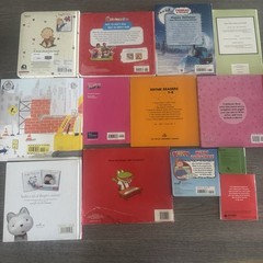 Children’s Kids Books Lot Of 13 Assorted Kindergarten Early Reading