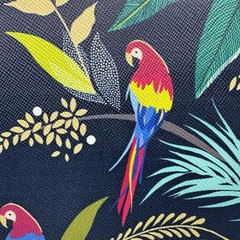 Brand New Sara Miller London Designed Fabric Journal Tropical Parrots 160 Pages