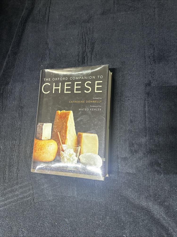 Oxford Companion to Cheese by Catherine Donnelly (2016, Hardcover)-VERY GOOD